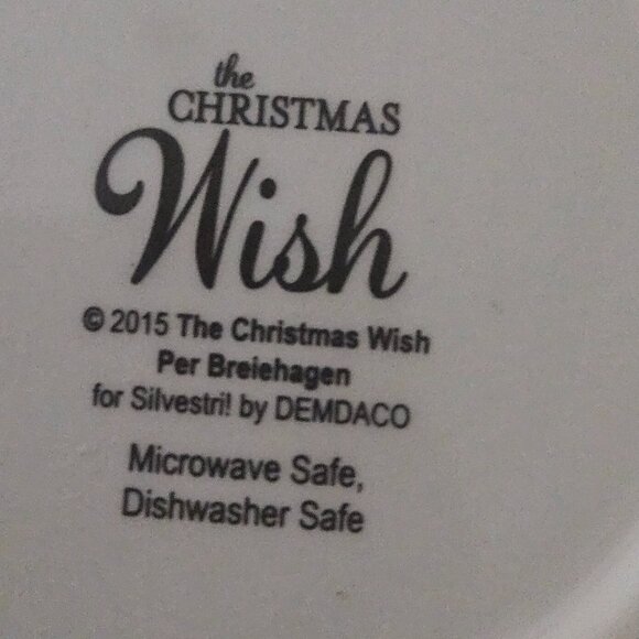 2015 Christmas wish mug the cup is based off a book has red interior small mug - Picture 6 of 6